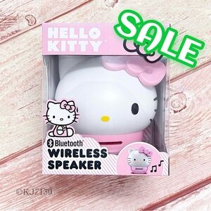 Sanrio Hello Kitty Bluetooth Pink Portable Rechargeable Wireless Speaker NIB